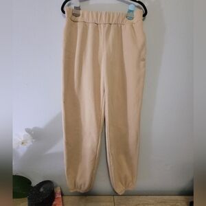 Juicy by Juicy Couture Large Tan Sweat Pants
